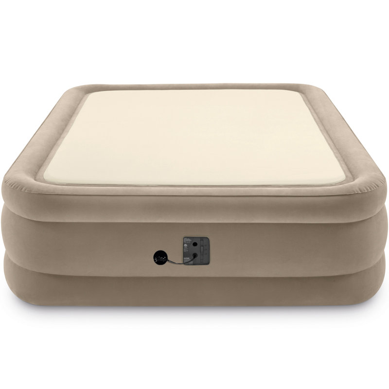Intex 64477ED Queen Size Thermalux Airbed with Fiber-Tech Technology, Gold