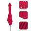 Parasol de 120 po Dorane-974435450