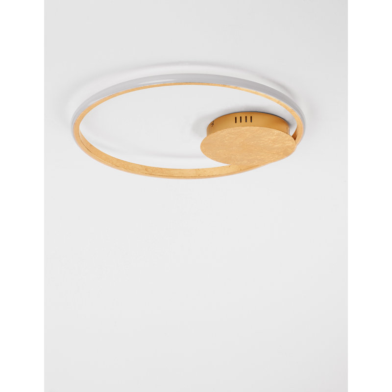 LED Flush Mount, Gold