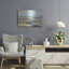 Art mural en métal luxueux «Soft Wanderings 1» par Jan Weiss, 24 po x 16 po-114972484