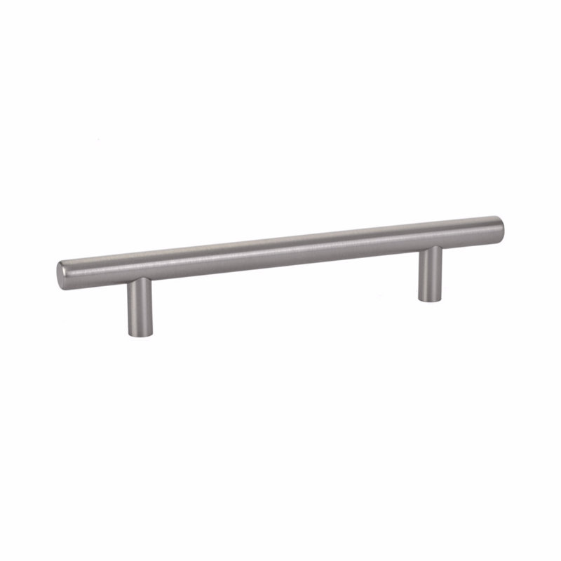 Bar Pull, 5", Satin Nickel
