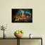 Forest Shaman Spirit Animals Mystical Abstract Contemporary Fox Owl Snake Forest Landscape Wall Art Print by Regina Porto - Wrapped Canvas Print-317267615