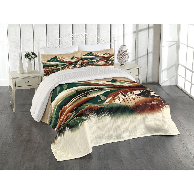 Polyester Coverlet, King Coverlet + 2 Standard Shams