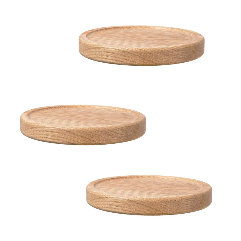 Burrowsville 3 Piece Floating Shelf, Nature