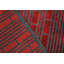 Hand-Knotted High-Quality Wine and Brown Area Rug