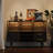 Bar Cabinet with LED Charging Station, Buffet & Sideboard Table-818920352