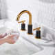 Celestine Widespread Faucet 2-handle Bathroom Faucet with Drain Assembly