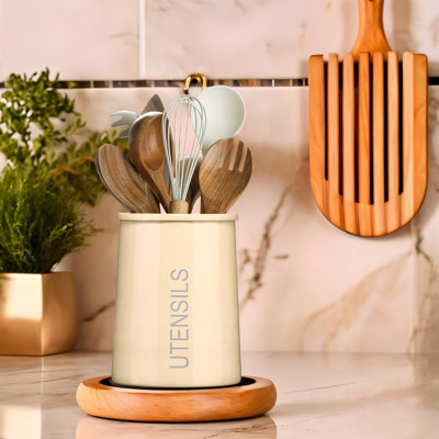 Ceramic / Porcelain Utensil Crock
