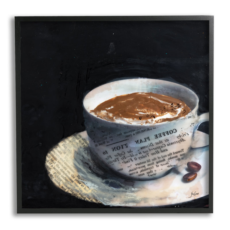 «Floater Frame», impression sur bois, Giclée encadrée noir minuit, H 24 po x l 24 po x P 1,5 po