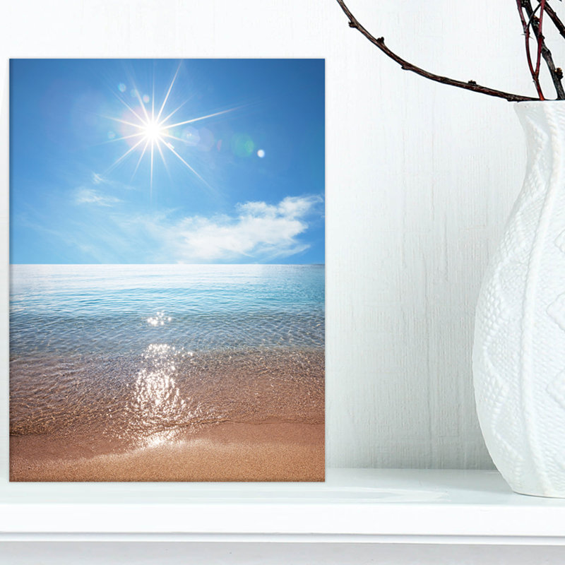 Coastal, 40" H x 20" W x 1" D, Wrapped Canvas
