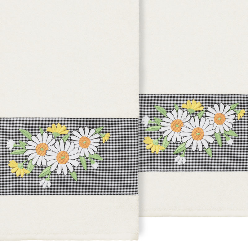 DAISY Midweight Bath Towel, Cream