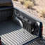Coffret de rangement pour benne de pick-up, 25 L (6,6 gal) en ABS étanche, avec serrure à combinaison antivol, compatible avec Dodge Ram 1500, 2500 et 3500 (2002-2018), côté passager droit (perçage requis).