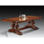 Tuscan Walnut Solid Wood Dining Table
