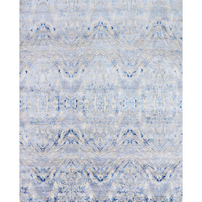 Wool Abstract Area Rug