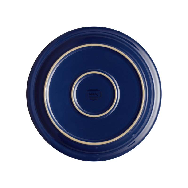 Denby Elements Medium Plates, Dark Blue