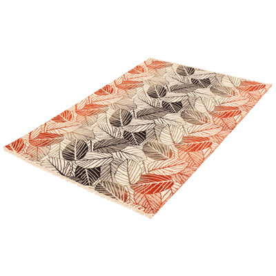 Wool Floral Indoor Rug