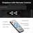 Electric Fireplace Insert, Freestanding/recessed Heater With 7 Flame Brightness, 2 Heat Modes, Remote Control, Quiet Operation, Safe For Kids & Pets, For Living Room, Bedroom
