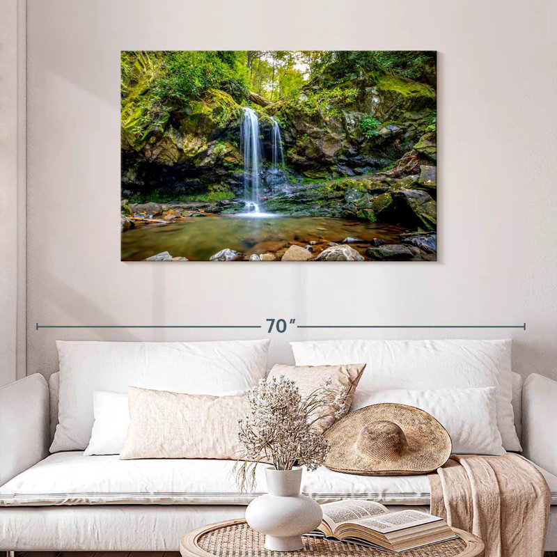 Alvord Grotto Waterfalls, 30" H x 45" W
