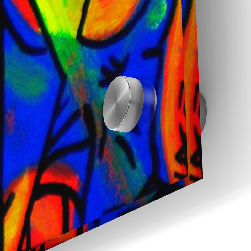 " Guernica " by Abstract Graffiti, 24" H x 36" W x 0.2" D