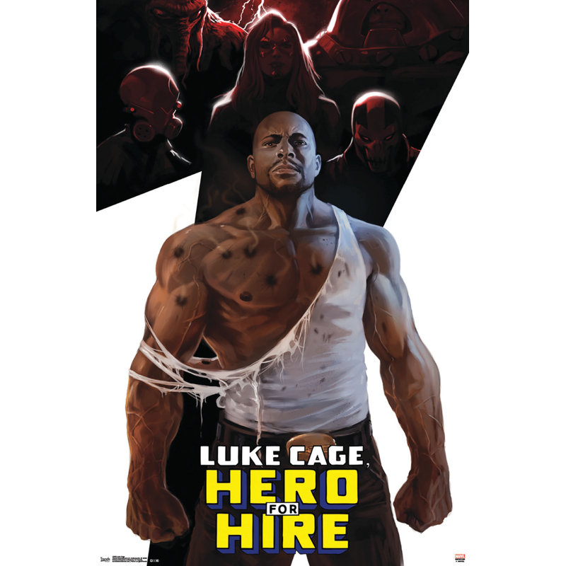 Impression sur papier pour cage luke
