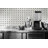 Iona Mist Weave 12 in. x 12 in. Polished Marble Mosaic Floor and Wall Tile