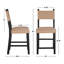  Ensemble de salle à manger à hauteur de comptoir avec chaises rembourrées Aubrey-862456015-862456012