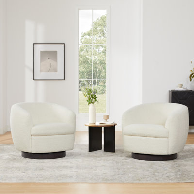 Marcy Swivel Barrel Chair