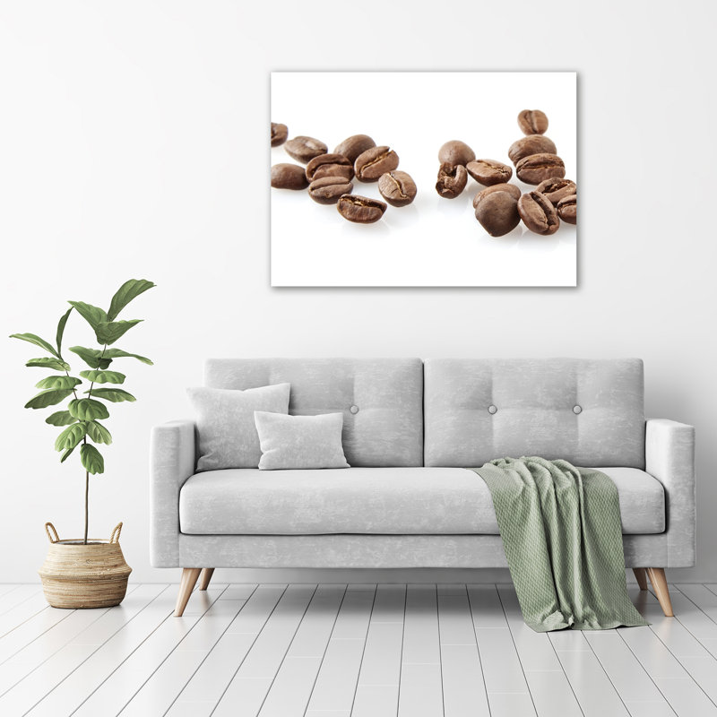 Coffee Beans - No Frame Print on Glass