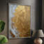 ABSTRACT Series CLIV, reproduction encadrée - bois massif-670765573