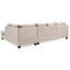 Canapé modulaire (sans repose-pieds), blanc-1546248003