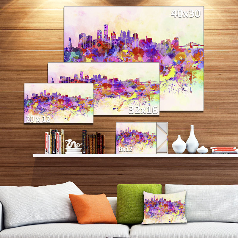 Designart - impression sur toile, H 16 po x l 32 po