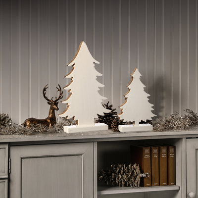 12-17" Wood Tree with Enamel finish