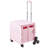 Foldable Cart with Stair Climbing Wheels Collapsible Rolling Crate 65L