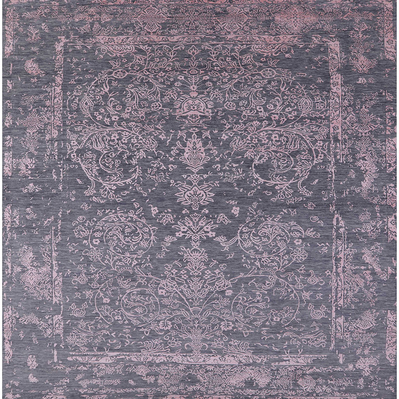 Oriental Indoor Rug, Square 5'