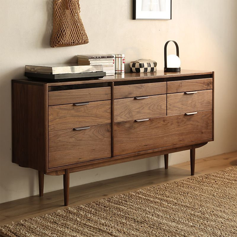 Round And High Legged Buffet Table