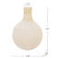 D8x11" Glass Vase