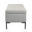 Polyester Upholstered Bench with Flip Top