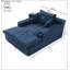 Chaise longue, méridienne surdimensionnée, canapé-lit rembourré, canapé-lit, chaises de lecture, coussins moelleux en fausse fourrure, nuage, canapés pour le salon-1171267854