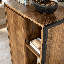 Antioco 1 Door Bathroom Storage Cabinet