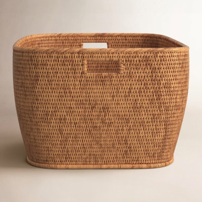 Handmade Rattan Storage Bin