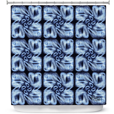 Brush Single Shower Curtain
