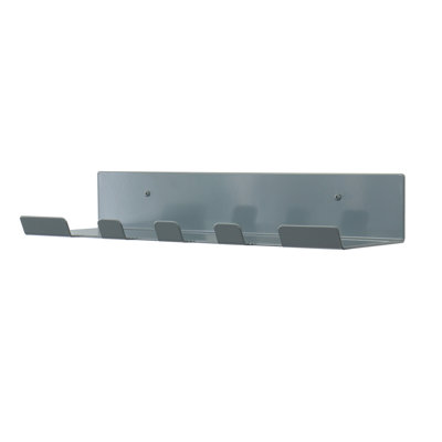 Metal Floating Shelf With Hooks