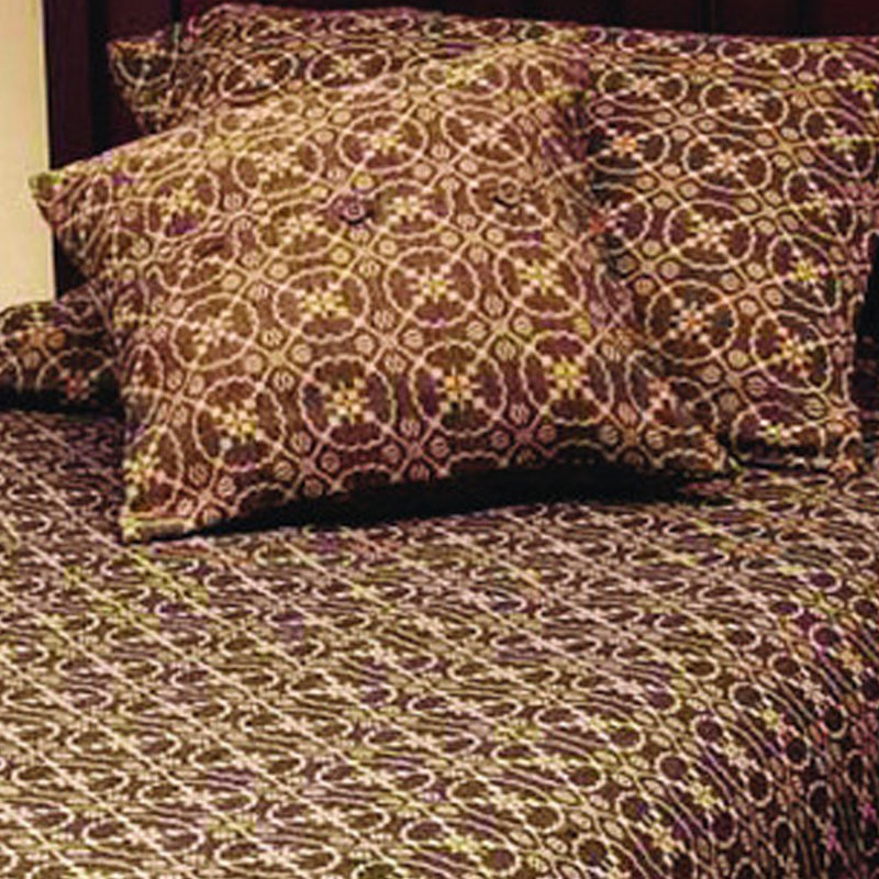 Cotton No Duvet Cover, Black/Tan