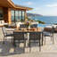 Ensemble de 6 chaises de patio d'extérieur