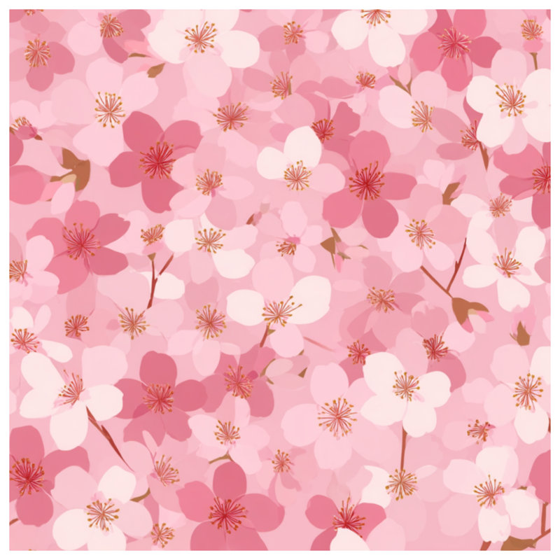Toile de galerie Blossoms - Décoration murale florale en plusieurs tailles, 16 x 16 inches