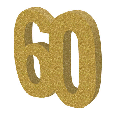 Centre de table 3-D scintillant 60