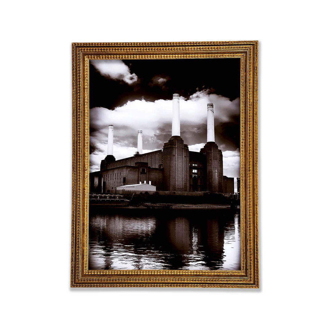 Battersea Power Station Gerahmter Druck