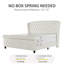 Lit-bateau tapissier en chenille / velours-1385846626-1385846624