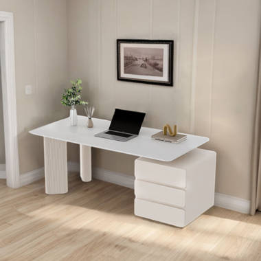 Luxurious Home Office Computer Desk Brayden Studio Size: 29.5 H x 63 W x 27.5 D