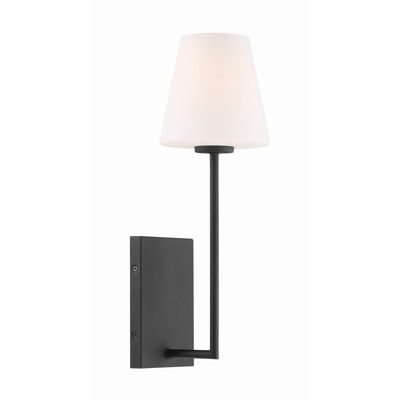 Frith Armed Sconce, Black